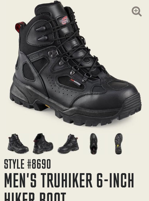 Redwing 8690 Waterproof Electrical Hazard (Men's) - Black