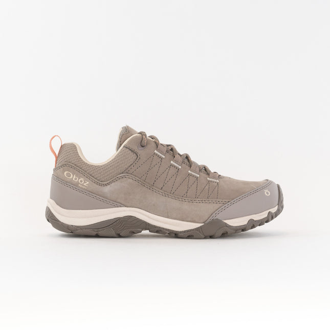 Oboz Ousel Low Waterproof (Women's) - Cinder Stone