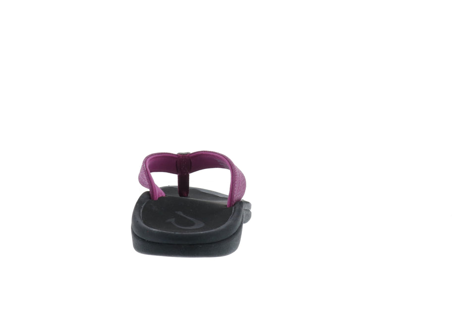 Olukai 'Ohana (Women's) Orchid Flower/Black