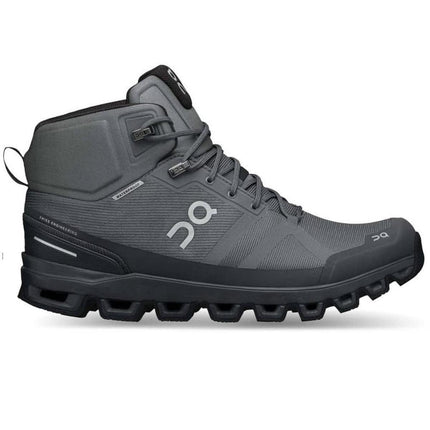 On Cloudrock Waterproof (Men's) - Rock/Eclipse