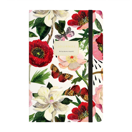 BV by Bruno Visconti Hard Cover Journal A5 - Peonies