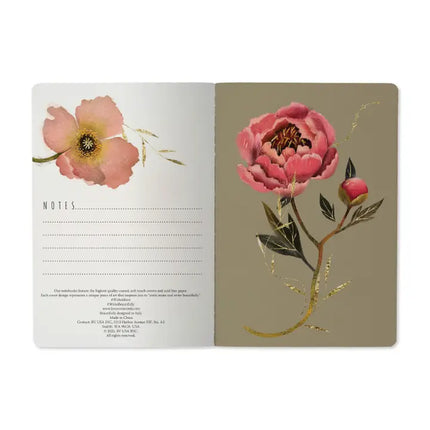 BV by Bruno Visconti A5 Notebook - Pink Blossoms