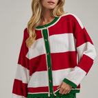 RED/IVORY/GREEN / S