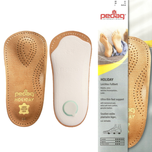 Pedag Holidy Slim Sheepskin 3/4 Length Orthotic Insole