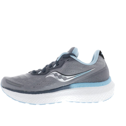 Saucony Triumph 19 Wide (Women's) - Alloy/Powder