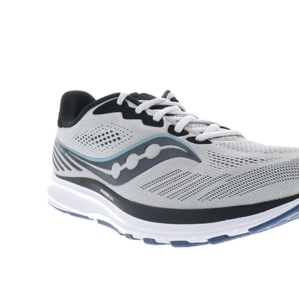 Saucony Ride 14 (Men's) - Fog/Black Storm