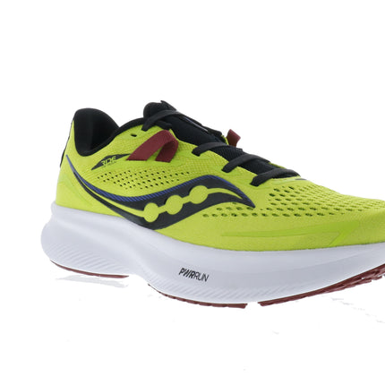 Saucony Ride 15 (Men's) - Acid Lime/Spice