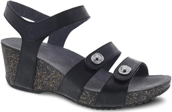 Dansko Savannah (Women's) - Black Waxy Burnished