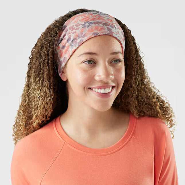 Smartwool Thermal Merino Reversible Headband - Coral Reef Floral