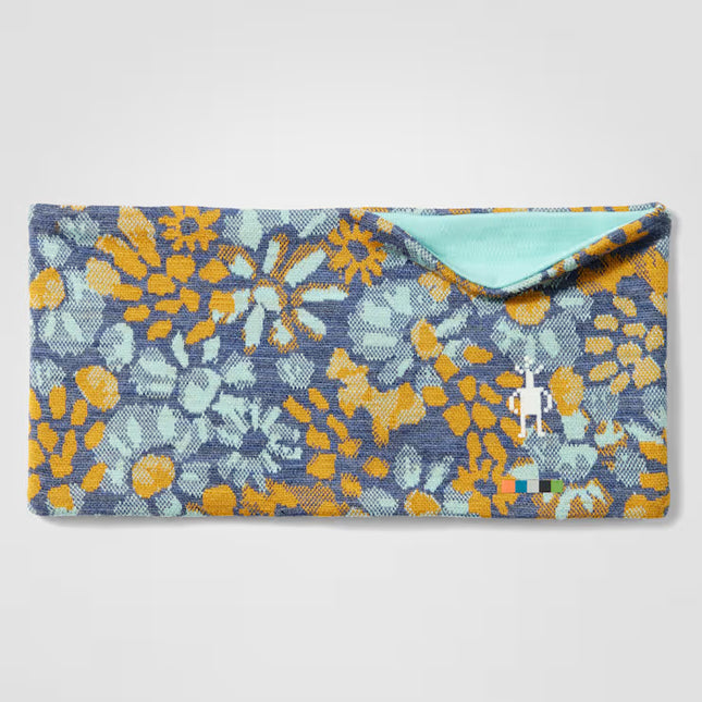 Smartwool Thermal Merino Reversible Headband - Nightfall Blue Floral