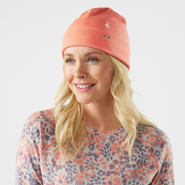 Smartwool Thermal Merino Reversible Cuffed Beanie - Coral Reef