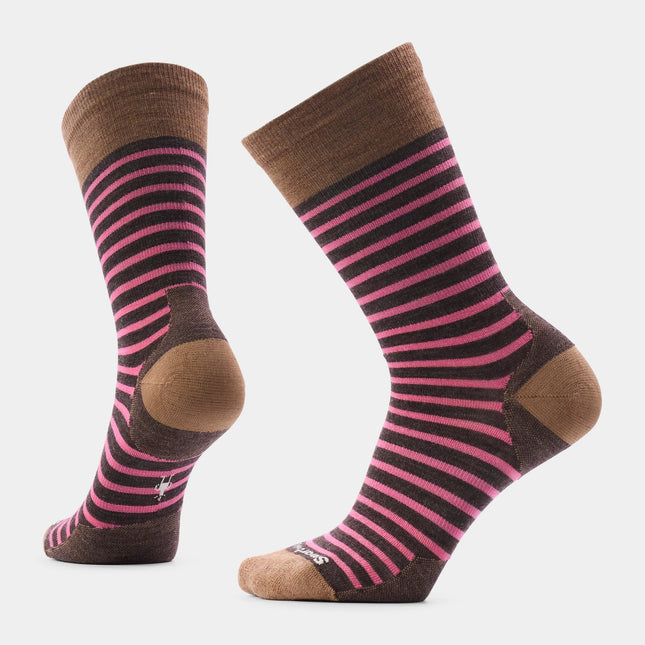 SMARTWOOL Women's Everyday Pin Stripe Crew Socks