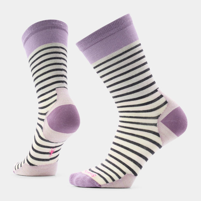 SMARTWOOL Women's Everyday Pin Stripe Crew Socks