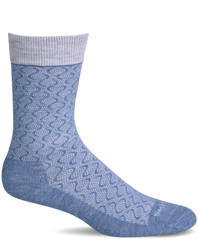 Sockwell Softie Diabetic Relief Relaxed Fit Socks - Bluestone