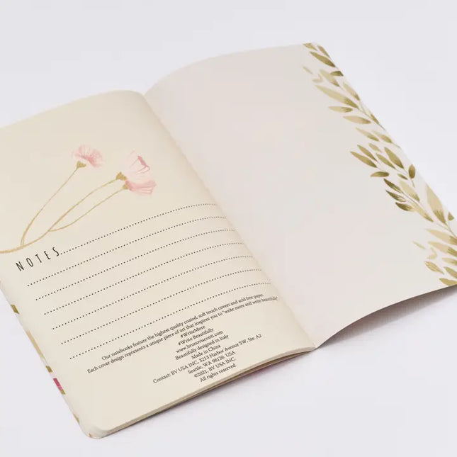 BV by Bruno Visconti A5 Notebook - Spring Floral
