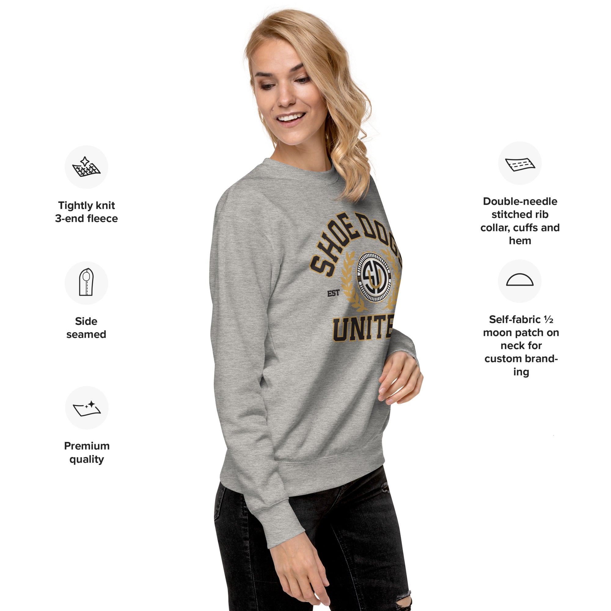 Shoe Dogs United™️ Collegiate Collection - Unisex Crewneck Sweatshirt