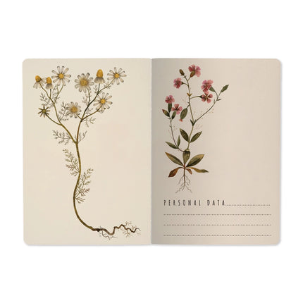 BV by Bruno Visconti A5 Notebook -  Violets and Greens