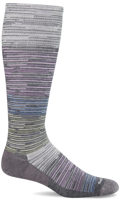 Sockwell Women’s Good Vibes | Moderate Graduated Compression Socks - Charcoal