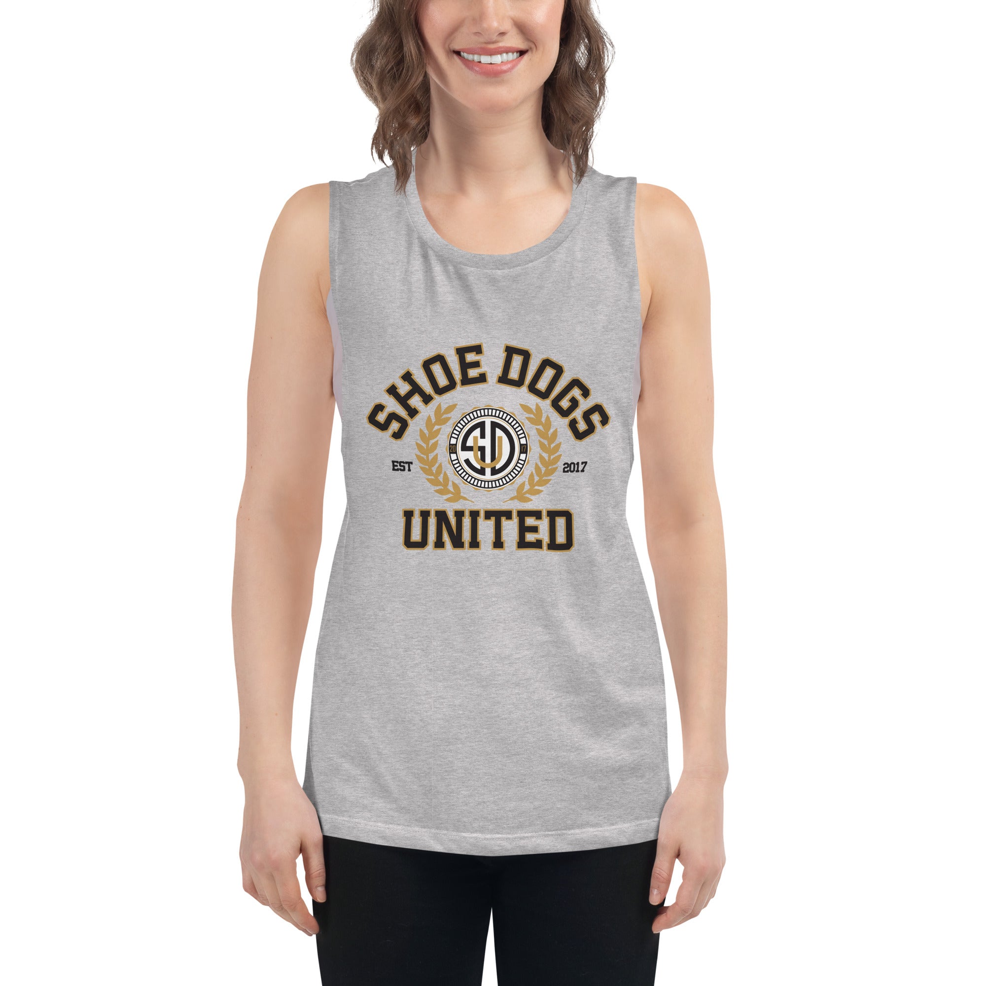 Shoe Dogs United™️ Collegiate Collection - Ladies’ Muscle Tank