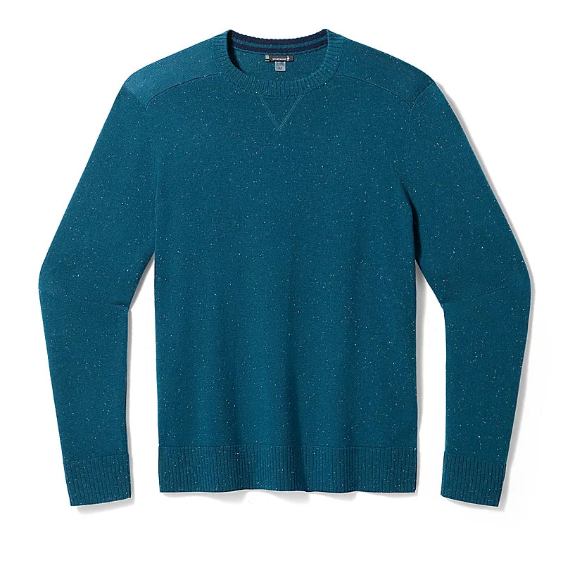 Smartwool Men's Sparwood Crew Sweater - Twilight Blue Donegal